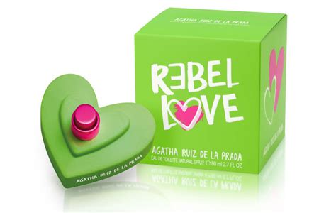 perfume agatha ruiz de la prada rebel love|prada perfume rectangle bottle.